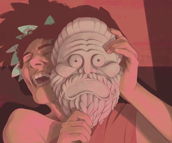 Comedy – illustration by Benedetta C. Vialli