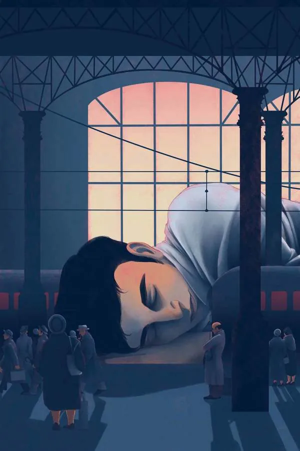 Italo Calvino – illustration by Benedetta C. Vialli