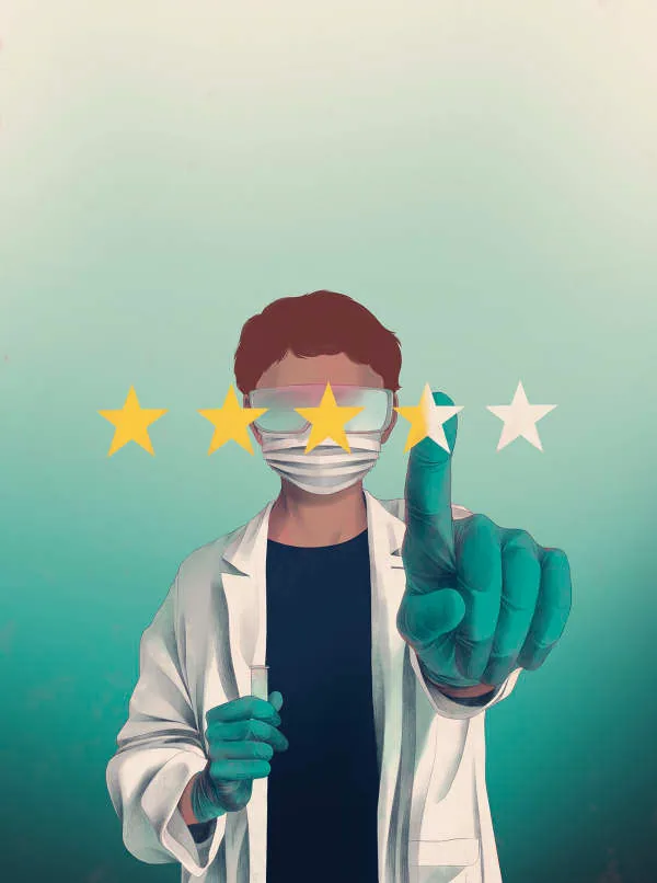 Valutare la scienza – illustration by Benedetta C. Vialli